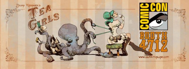 Interview With Steampunk Octopus Artist Brian Kesinger | ComicMix