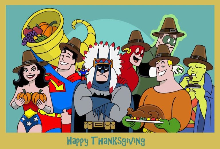 Watch “An Awkward Justice League Thanksgiving”