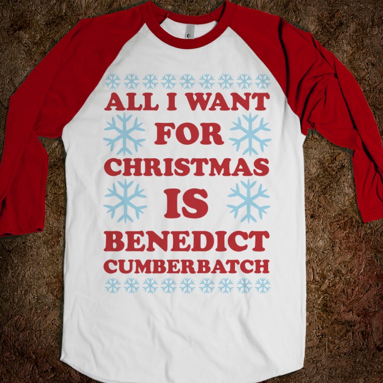 Benedict Cumberbatch with Christmas stories for you
