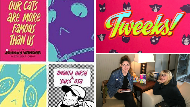 Tweeks: Review Oni Press Our Cats Are More Famous Than Us