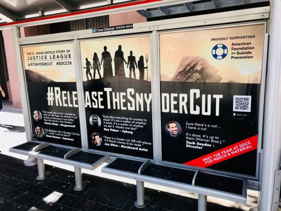 Bro, Do You Even Edit? Justice League: Release the Snyder Cut Ads Spotted at Comic-Con
