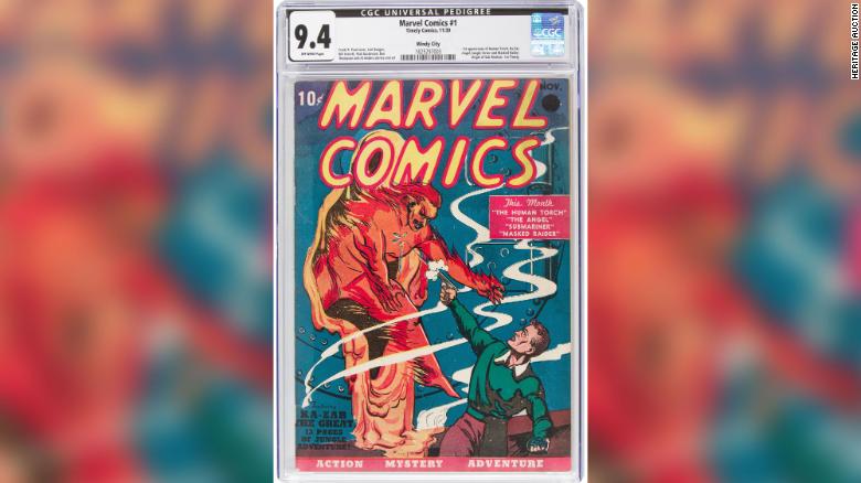 A Marvel comic book just sold for a record $1.26 million