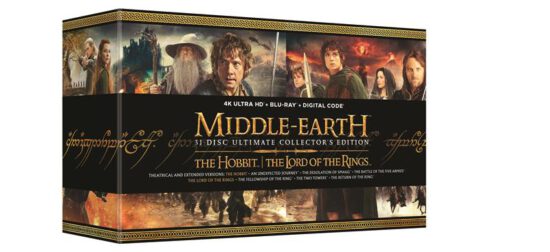 31-Disc Middle Earth 4K/Blu-ray Box Set Coming in October