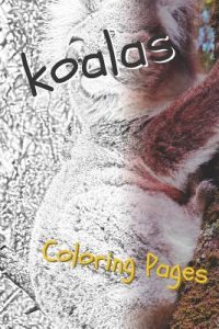 Koala Coloring Sheets: Beautiful Drawings for Adults Relaxation and for Kids