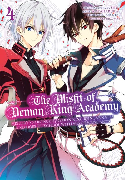 The Misfit of Demon King Academy 04: History’s Strongest Demon King Reincarnates and Goes to School with His Descendants