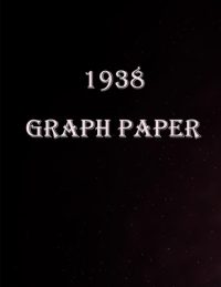 1938 Graph paper: Graph Paper Quad Rule 5×5,150 Pages, Large (8.5 x 11 inches)