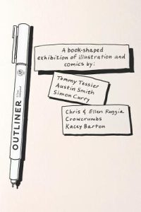 Outliner: A Book-Shaped Exhibition of Illustration and Comics