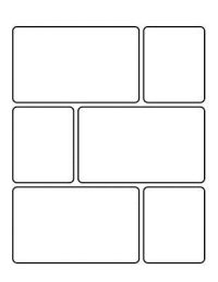Comic Strips Vol II – Create Your Own Comic Book & Cover: Rounded Corners, 100 Pages, 8.5 x 11, Soft Cover