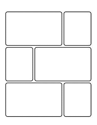 Comic Strips Vol II – Create Your Own Comic Book & Cover: Rounded Corners, 100 Pages, 8.5 x 11, Soft Cover