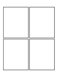 Comic Strips Vol III – Create Your Own Comic Book & Cover: Square Corners, 100 Pages, 8.5 x 11, Soft Cover