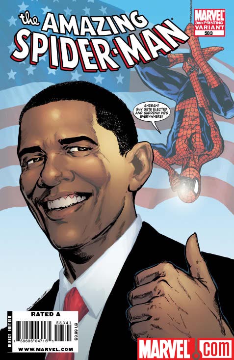 Obama stimulus plan already working on comic books