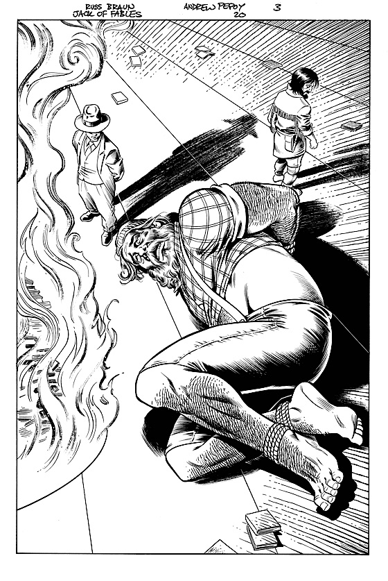 Ostrander Auction: ‘Fables’ and ‘Sonic’ art from Andrew Pepoy