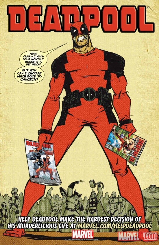 Vote to Cancel a Deadpool title!