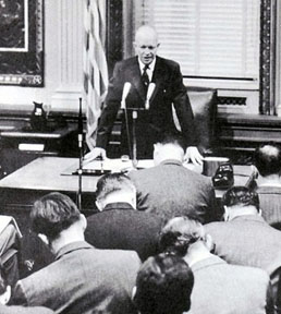 The First Presidential News Conference On TV!
