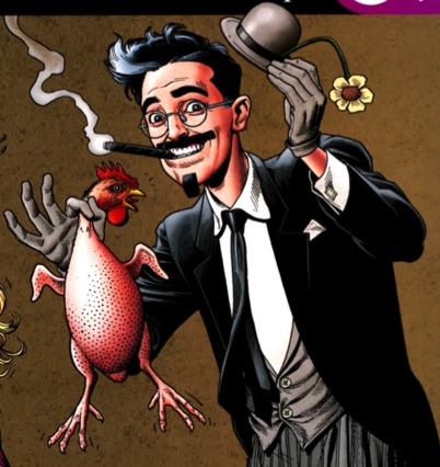 Webcomics.com debuts new look as Brad Guigar models for DC Comics