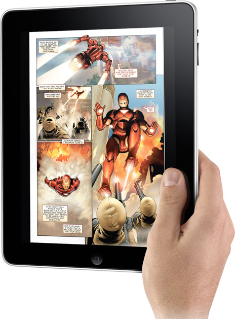 iPad launches, comics will never be the same, blah blah blah