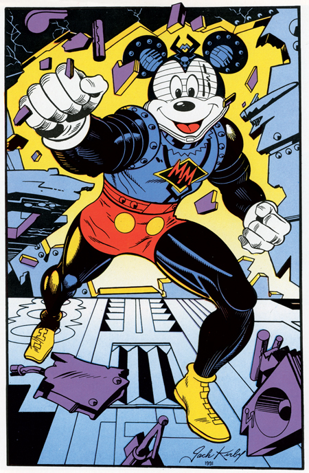 Jack Kirby draws Mickey Mouse as Disney gets Marvelized