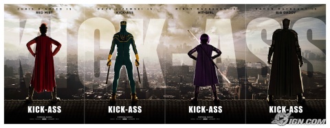 ‘Kick-Ass’ posters revealed
