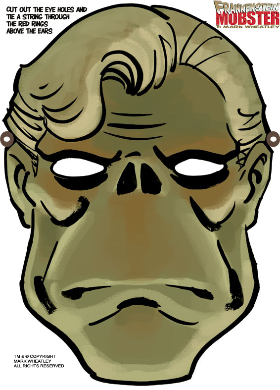Frankenstein Mobster Halloween masks