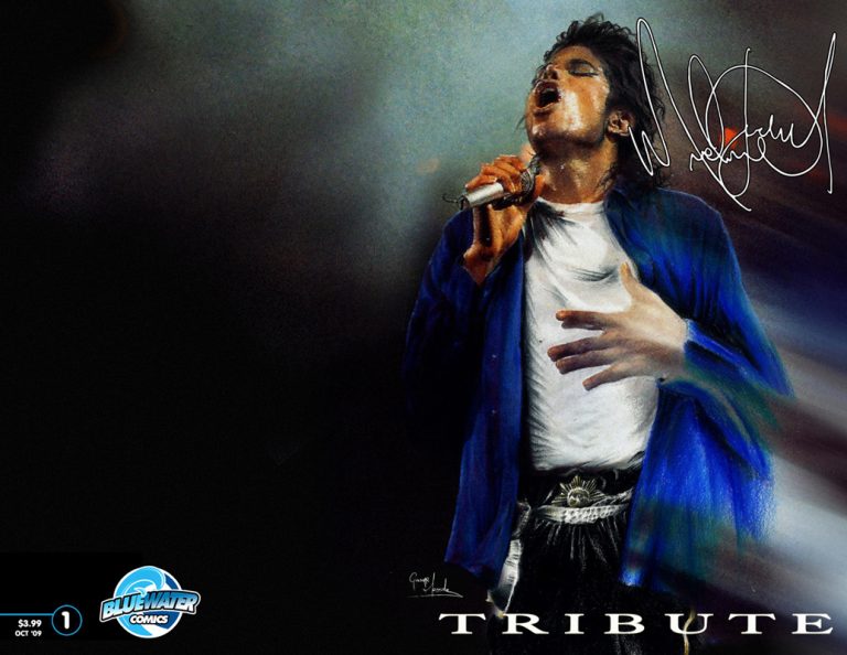 Michael Jackson tribute comic from Bluewater
