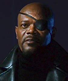 Samuel L. Jackson signs as Nick Fury — nine times!