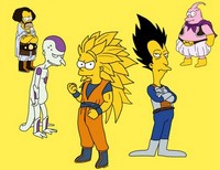The Simpsons Meet Dragonball?