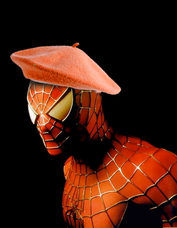 Spider-Man Webs Up A Gallery