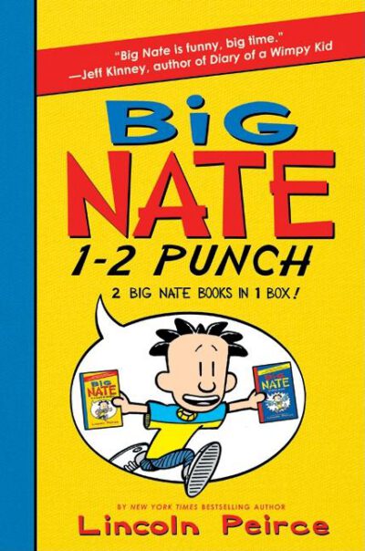Cover image for Big Nate 1-2 Punch: 2 Big Nate Books in 1 Box!: Includes Big Nate and Big Nate Strikes Again