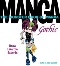 Cover image for The Monster Book of Manga: Gothic