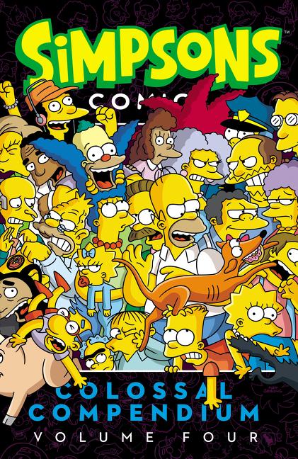Cover image for Simpsons Comics Colossal Compendium, Volume 4