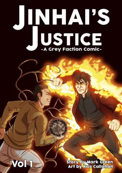 Cover image for Grey Faction comic: Jinhai's Justice (2018) 6 x 9