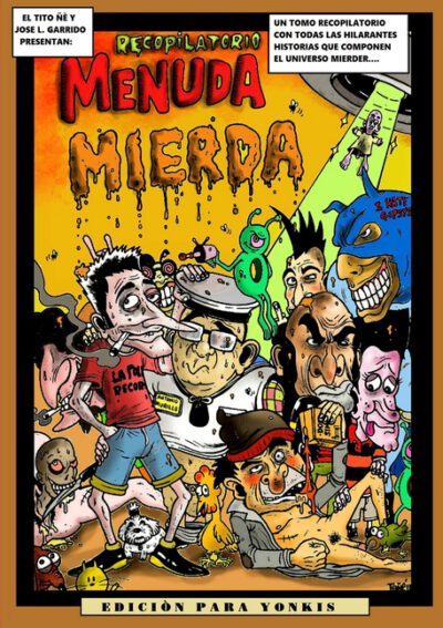 Cover image for Menuda Mierda Integral