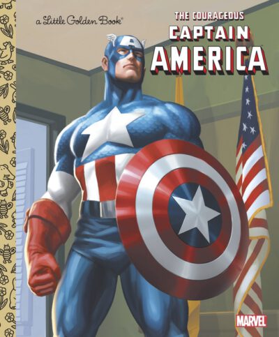 Cover image for The Courageous Captain America