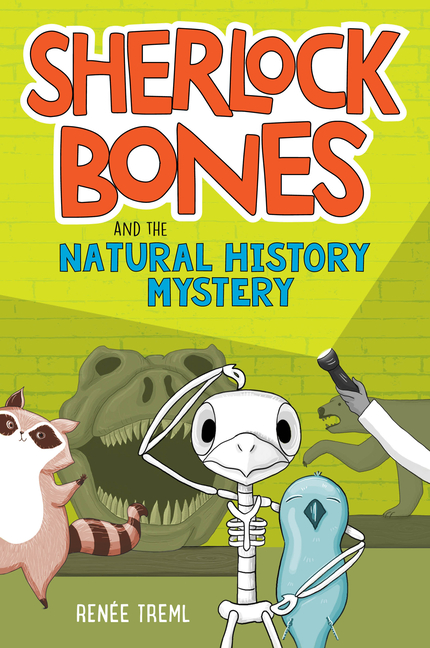 Cover image for Sherlock Bones and the Natural History Mystery