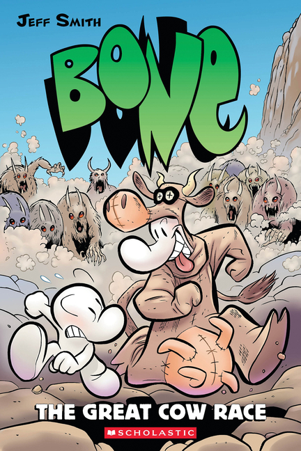 Cover image for The Great Cow Race: A Graphic Novel (Bone #2): Volume 2