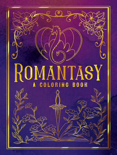 Cover image for Romantasy: A Coloring Book