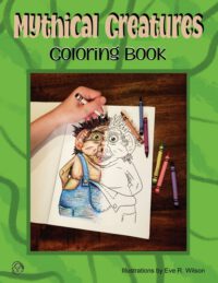 Cover image for Mythical Creatures Coloring Book