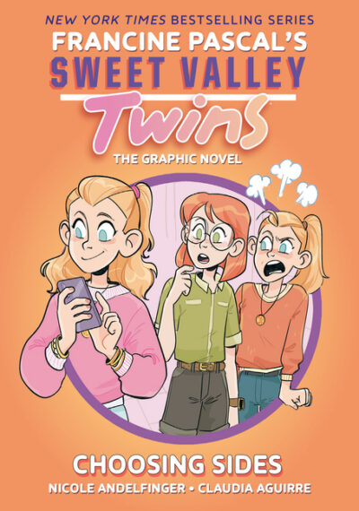 Cover image for Sweet Valley Twins: Choosing Sides: (A Graphic Novel)