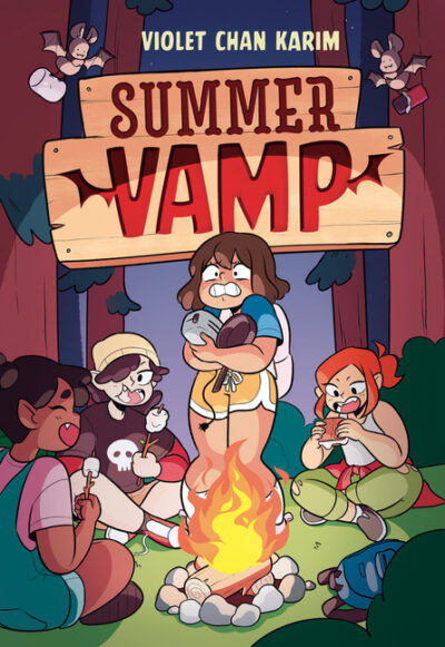 Cover image for Summer Vamp: (A Graphic Novel)
