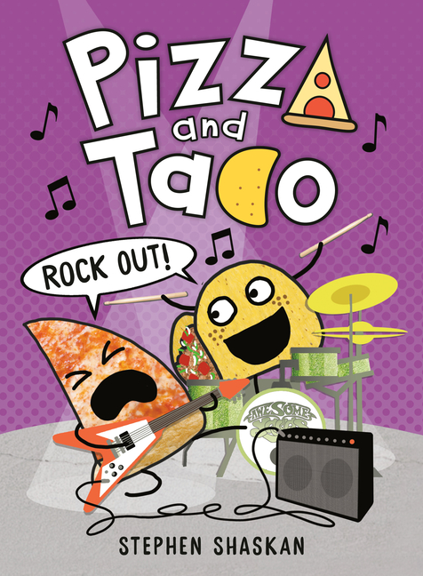 Cover image for Pizza and Taco: Rock Out!: (A Graphic Novel)