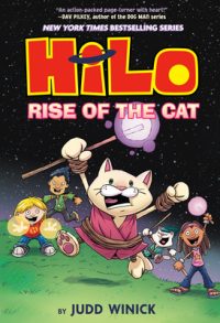 Cover image for Hilo Book 10: Rise of the Cat: (A Graphic Novel)