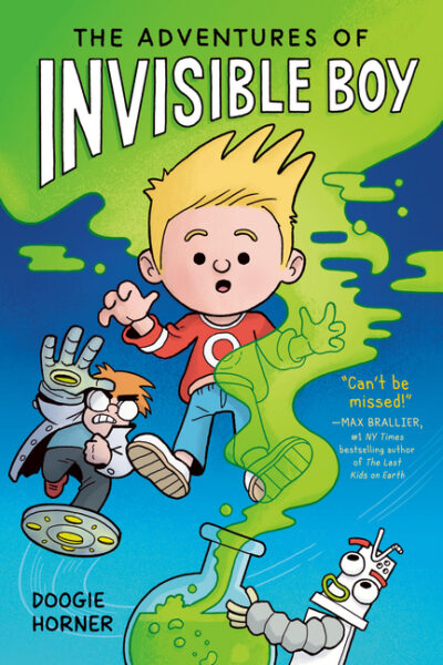 Cover image for The Adventures of Invisible Boy