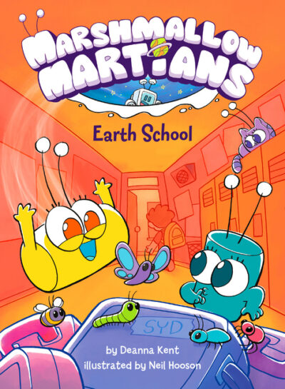 Cover image for Marshmallow Martians: Earth School: (A Graphic Novel)