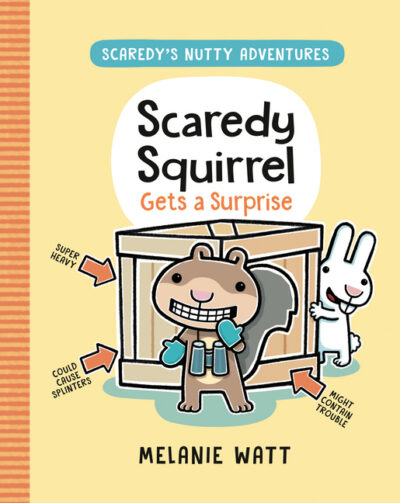 Cover image for Scaredy Squirrel Gets a Surprise: (A Graphic Novel)