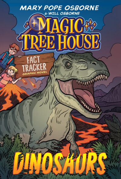 Cover image for Magic Tree House Fact Tracker Graphic Novel: Dinosaurs