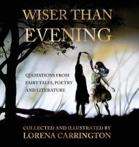Cover image for Wiser than Evening: Quotations from poetry, fairytales and literature
