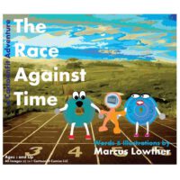 Cover image for A Race Against Time: A CartoonFit Comics Adventure of Fitness and Competition
