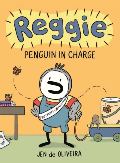 Cover image for Reggie: Penguin in Charge (a Graphic Novel)