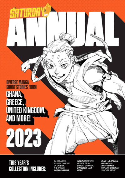Cover image for Saturday Am Annual 2023: A Celebration of Original Diverse Manga-Inspired Short Stories from Around the World