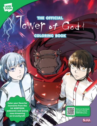 Cover image for The Official Tower of God Coloring Book: 46 Original Illustrations to Color and Enjoy